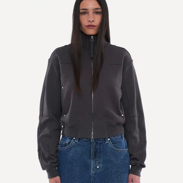 파르티멘토 라인 저지 트랙 자켓