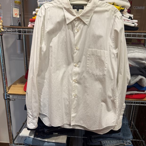 꼼데가르송 옴므 셔츠 xs
