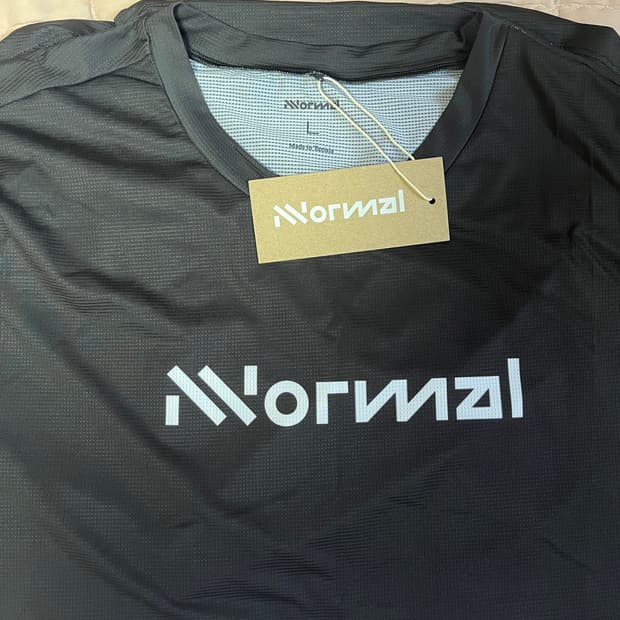 노말(nnormal) 레이스티 블랙 L사이즈 새상품 