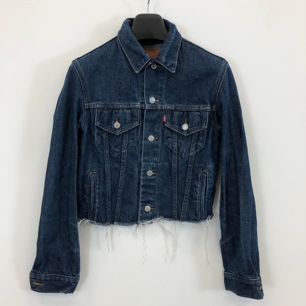 리바이스 오리지널 컷팅 트러커자켓 S