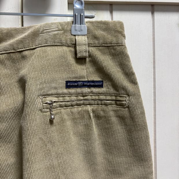 90s 미제 usa 올드 스투시 볼체인 팬츠 코듀로이 32사이즈