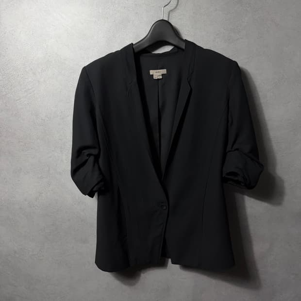 헬무트 랭 숏 슬리브 블레이저