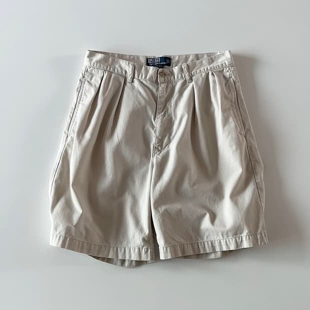 폴로 랄프로렌 투턱 치노 쇼츠 32