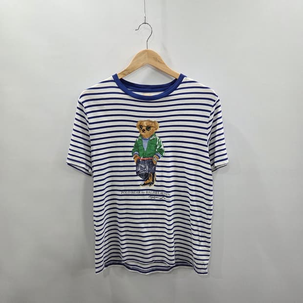 폴로랄프로렌 보이즈 폴로베어 스트라이프 반팔티 XL/18/20