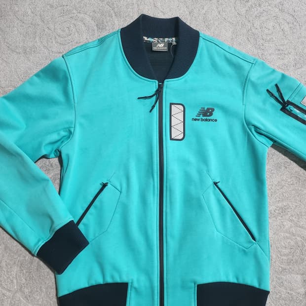 *뉴발란스 네오프렌 스타일 집업 자켓 M