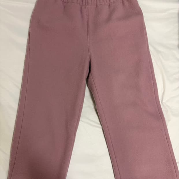 [s] 리에르 폴라 플리스 팬츠 myrte 핑크