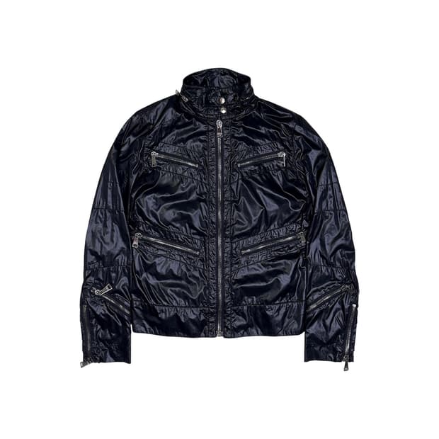 00s Dolce&Gabbana Multi Zip Nylon Jacket