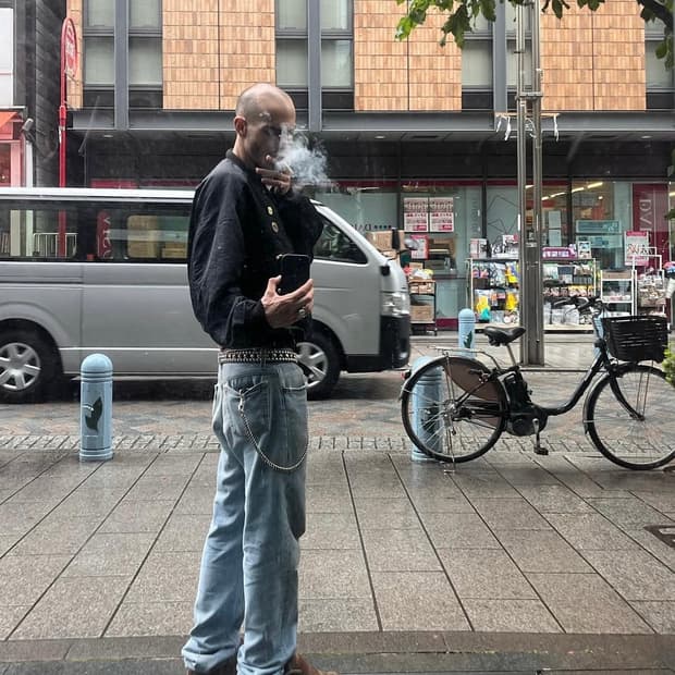 웨어하우스 데님 진