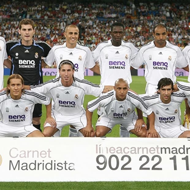 06/07 Real Madrid Home shirt