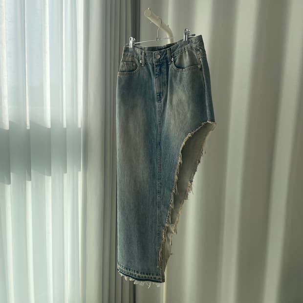 보헤미안 서울 데님 스커트 M
