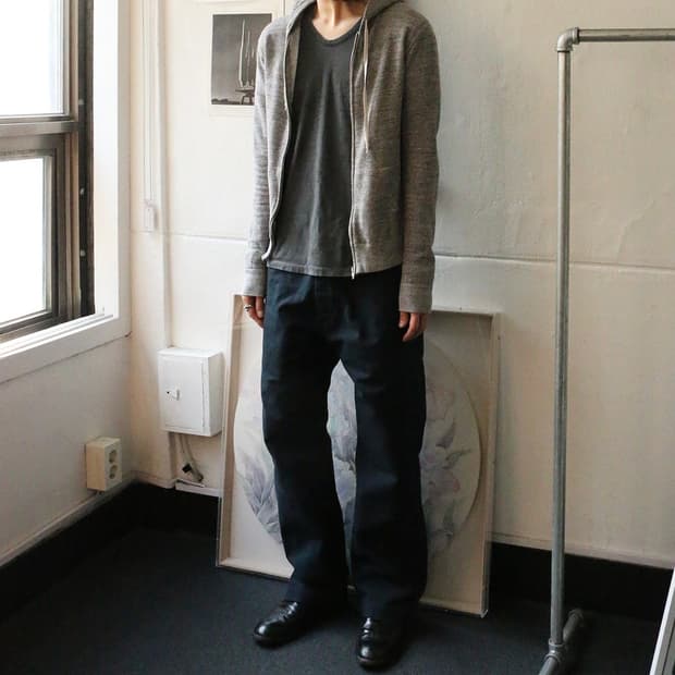 캐피탈 네이비 워크팬츠