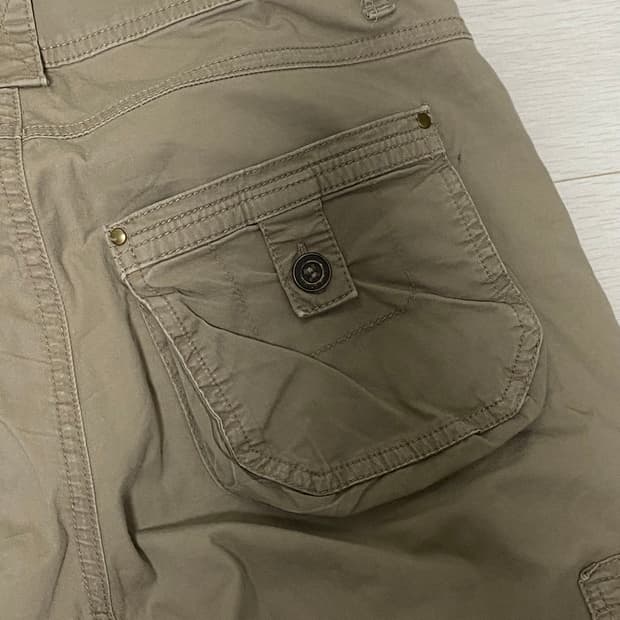일본 빈티지 카고 카프리 팬츠
