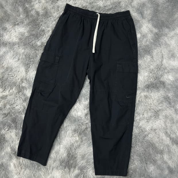 나이키 우븐 카고팬츠 블랙 XL