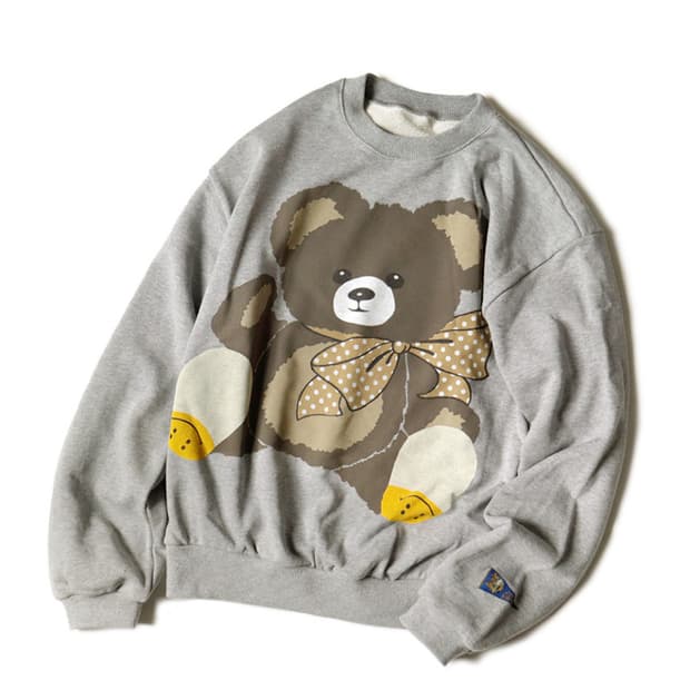 KAPITAL 캐피탈 TOP 안모 크루 스웨터