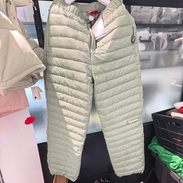 Supreme Micro Down Pant Olive  M