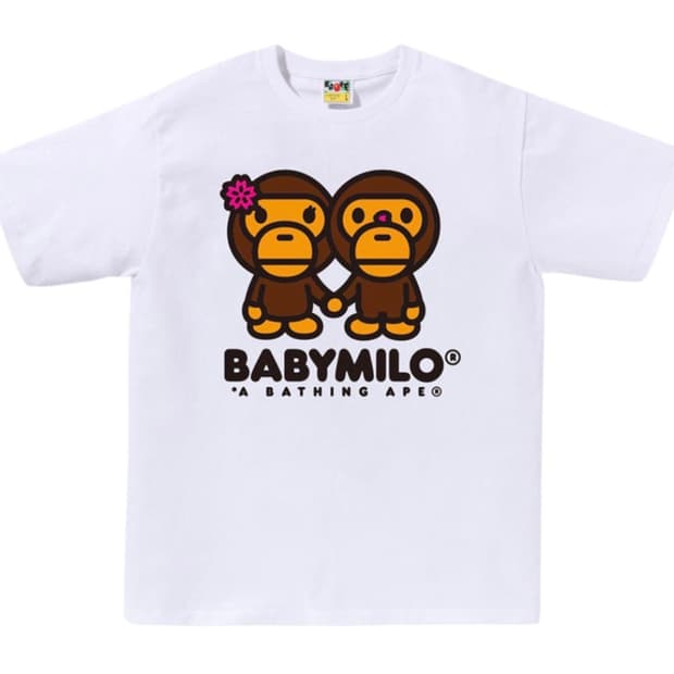 베이프 사쿠라 베이비 마일로 화이트 L