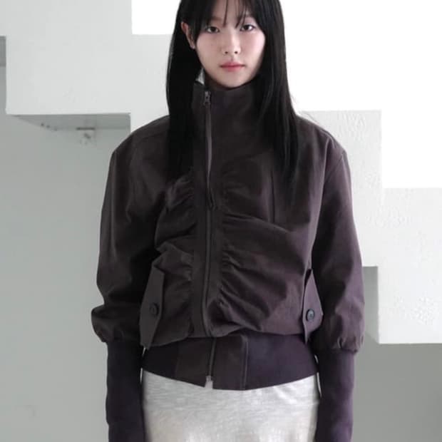 구해요)인앤양인하우스 셔링자켓 빈티지 퍼플