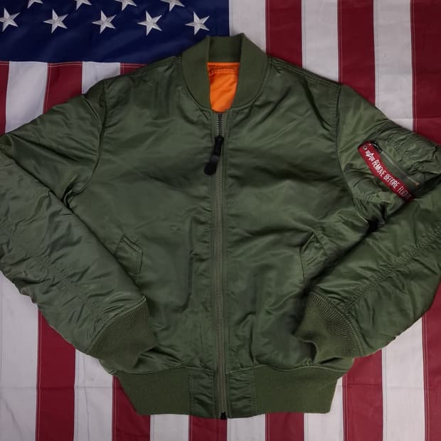 오리지날 미공군 민수용 MA-1 항공자켓