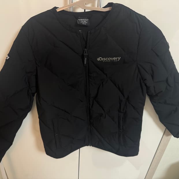디스커버리 구스다운 경량패딩 85