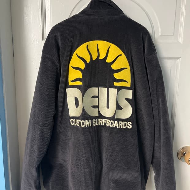 데우스 코듀로이 자켓