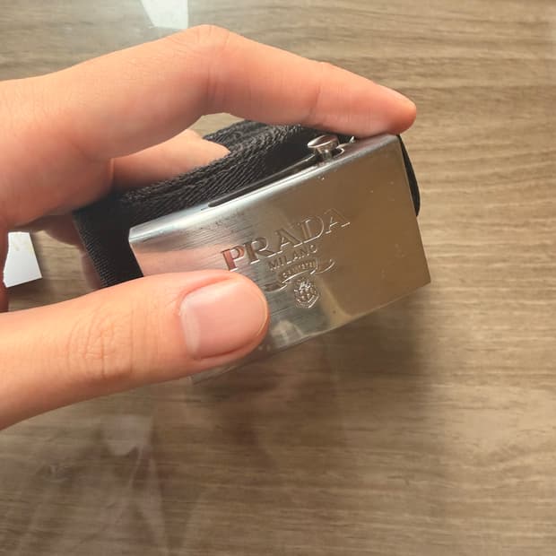 프라다 cloth 벨트