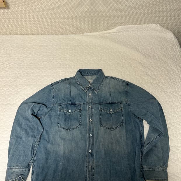 쿠어 데님셔츠