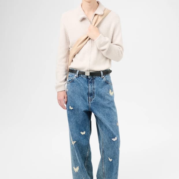 25SS Our Legacy Indigo Butterfly 데님 판매합니