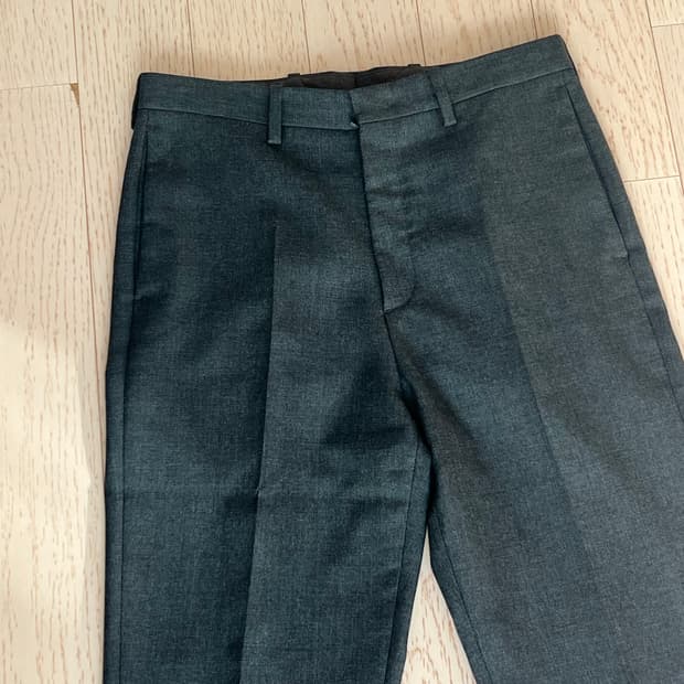 포터리 울 스포츠 셋업 하의 테이퍼드 트라우저 