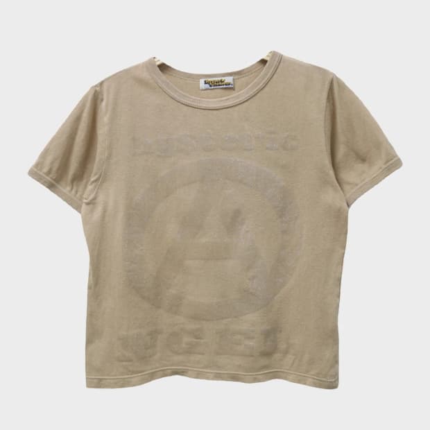 히스테릭 글래머 반팔 반크롭 티셔츠 66814