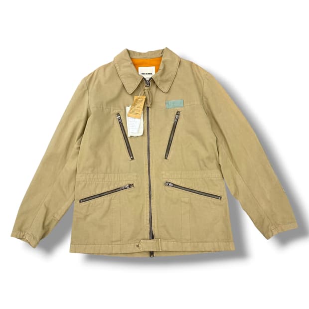 Back number 백넘버 멀티지퍼 코튼자켓 워크자켓