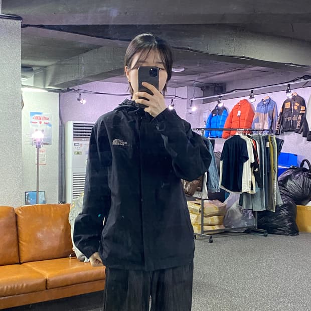 노스페이스 후디 나일론 바람막이 B4241