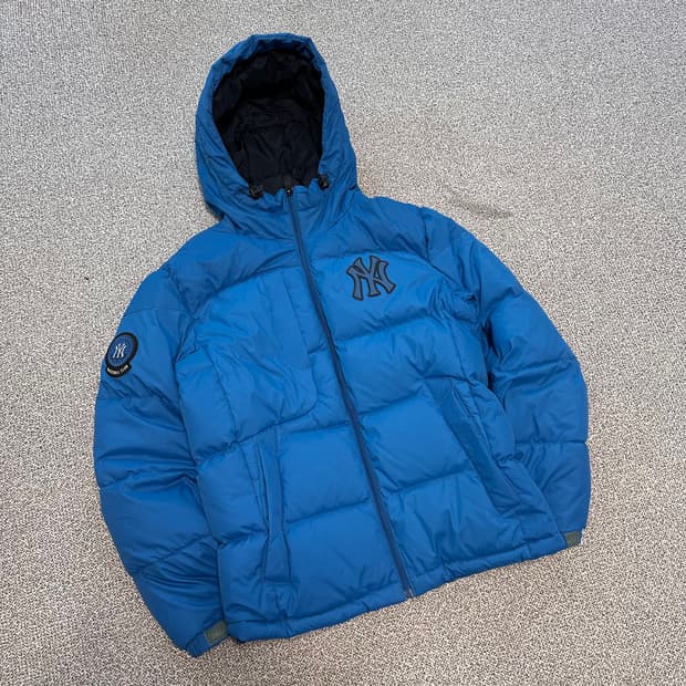 MLB 뉴욕 양키스 블루 패딩