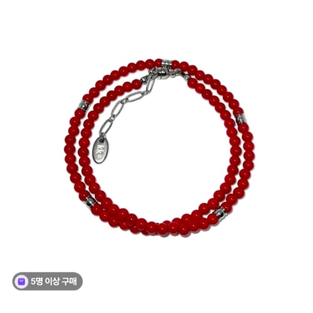 키코이 레드 마노 목걸이