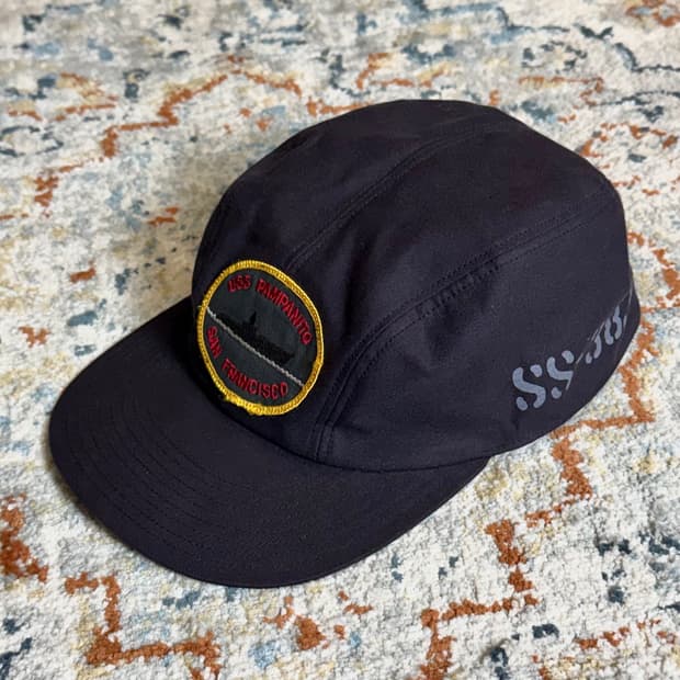 리얼맥코이 U.S. NAVY 해군 덱 볼캡