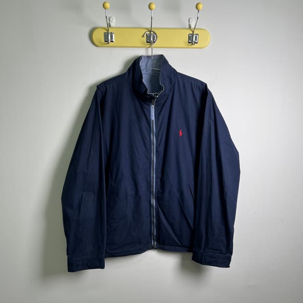 폴로 랄프로렌 리버시블 워터 리펠런트 자켓 L