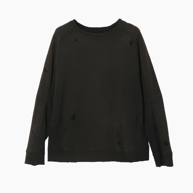 [M] 니들스 다트 스웻셔츠 _ 프렌치 테리 블랙