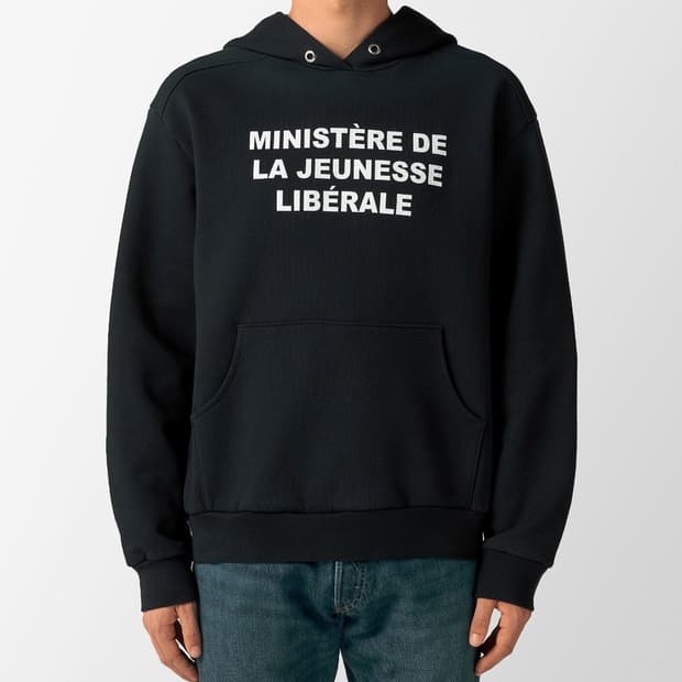 Liberal youth ministry 블랙 후드티