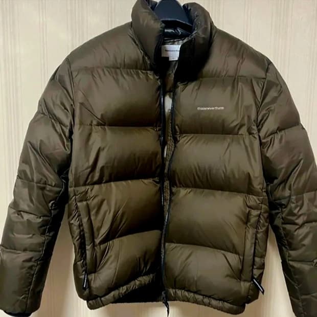 디스이즈네버댓 퍼텍스 패딩 브라운