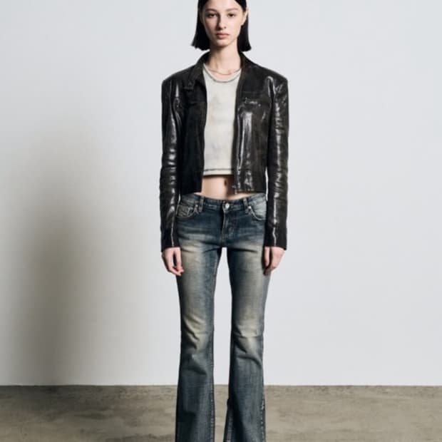 보헤미안서울 부츠컷 데님 블루 s