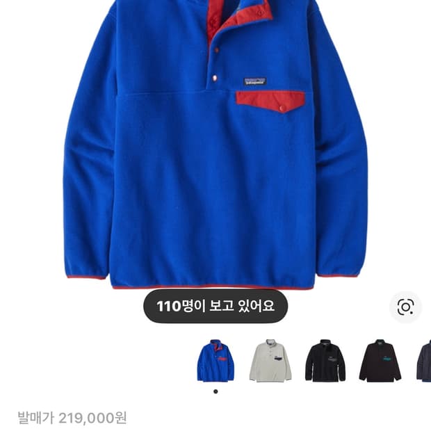 파타고니아 신칠라 패시지 블루