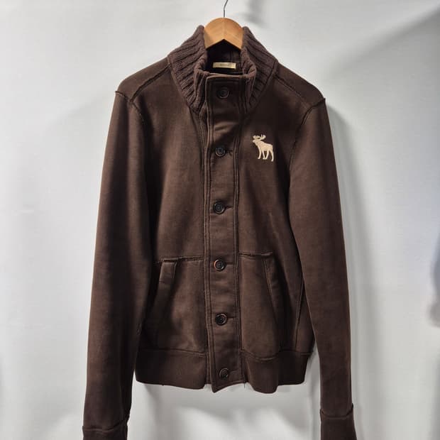 *무료배송*아베크롬비 브라운 버튼업 자켓 L사이즈 (상태A급)