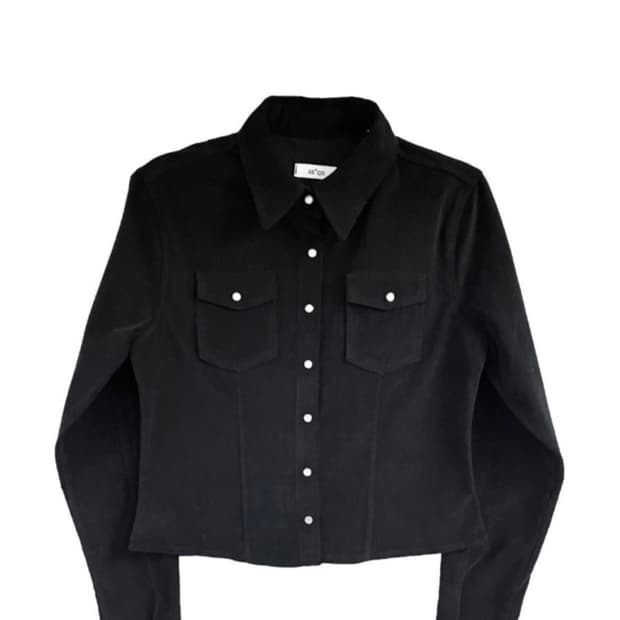 애즈온 제니스 셔츠 블랙