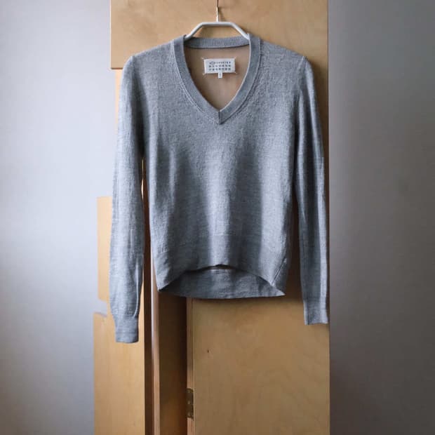 Maison Margiela Seethrough patch knit