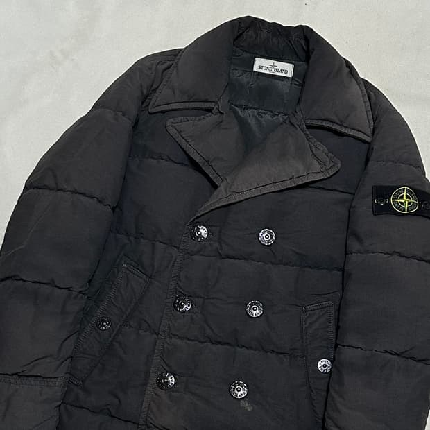 90 스톤 아일랜드 더블 브레스드 다운 자켓