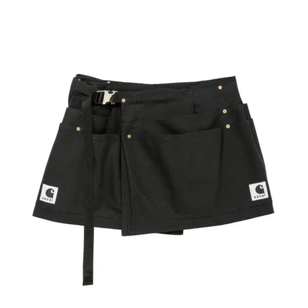 sacai x carhartt 사카이 칼하트 에이프런 스커트