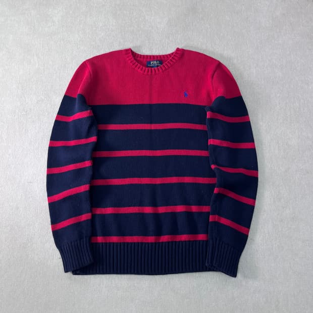 95 폴로랄프로렌 스트라이프 코튼 니트