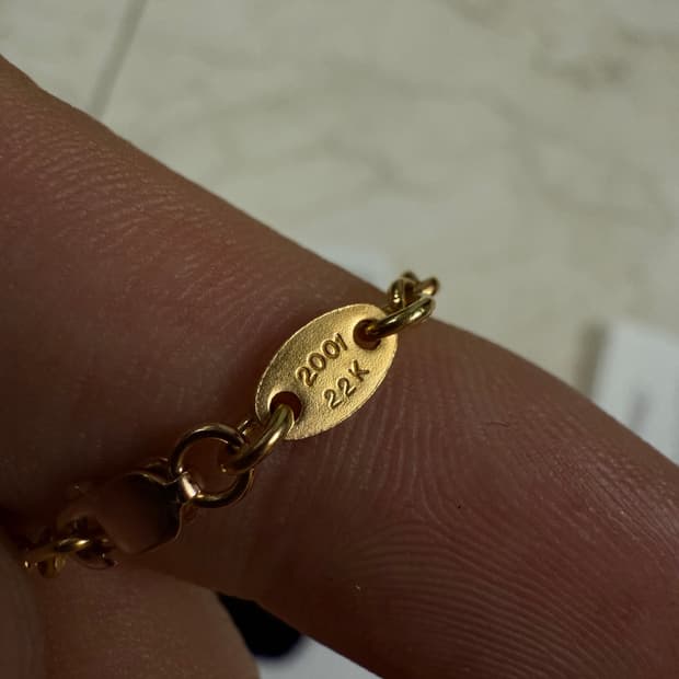 크롬하츠 롤체인 22k 20인치