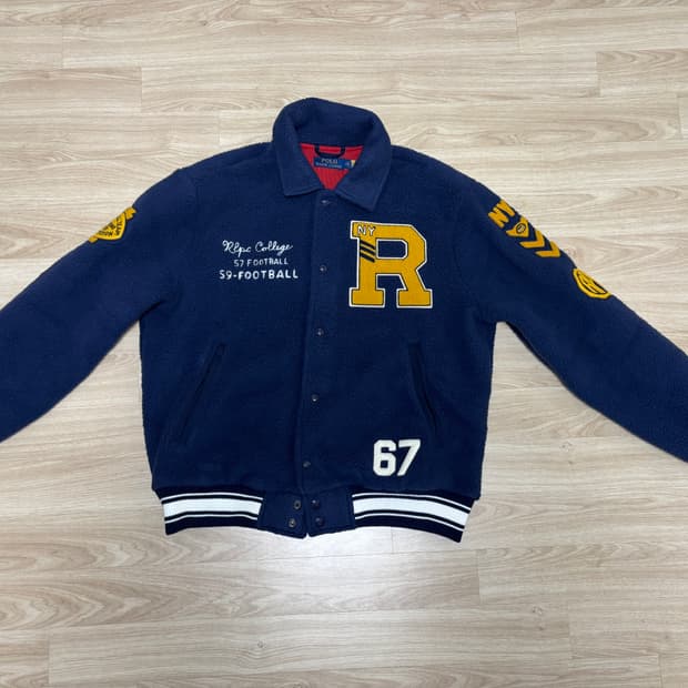 폴로 바시티 풋볼 플리스 자켓 M(100)