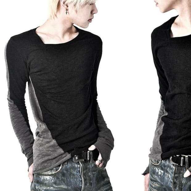 Made* Twisted Asymmetric Long Sleeve