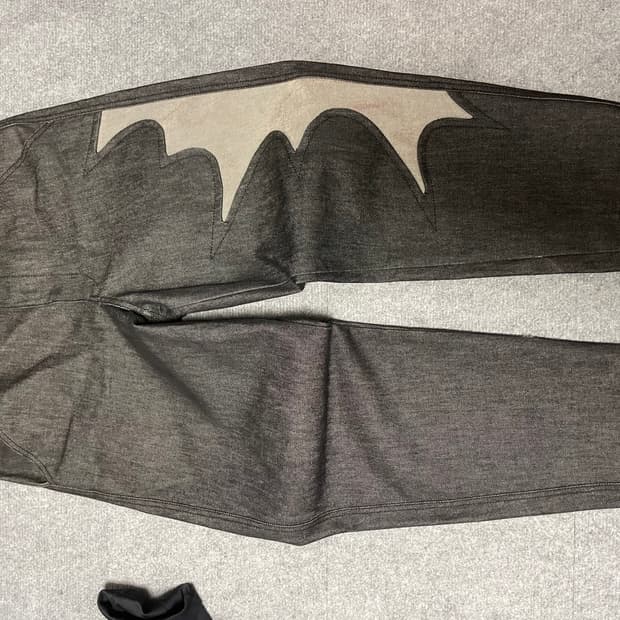 꼼데가르송 셔츠라인 패치 데님 팬츠